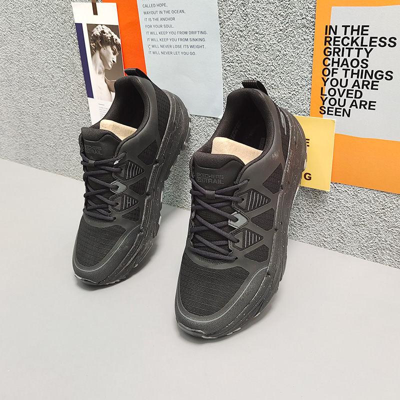 Skechers/斯凯奇正品秋季新款男子运动缓震耐磨透气跑步鞋