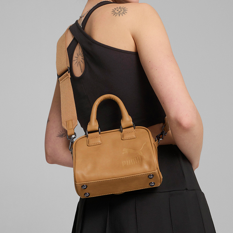 彪马男女同款旅行拉链肩包手提包