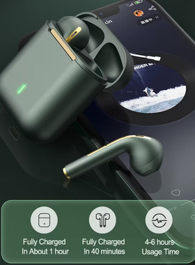 J18 Bluetooth noise cancelling TWS wireless earphones