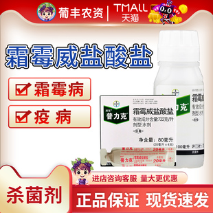 拜耳普力克霜霉威盐酸盐甜椒黄瓜霜霉病疫病猝倒病农用农药杀菌剂