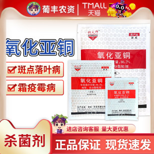 铜大师 86.2%氧化亚铜苹果荔枝斑点落叶病霜疫霉病农药杀菌剂正品
