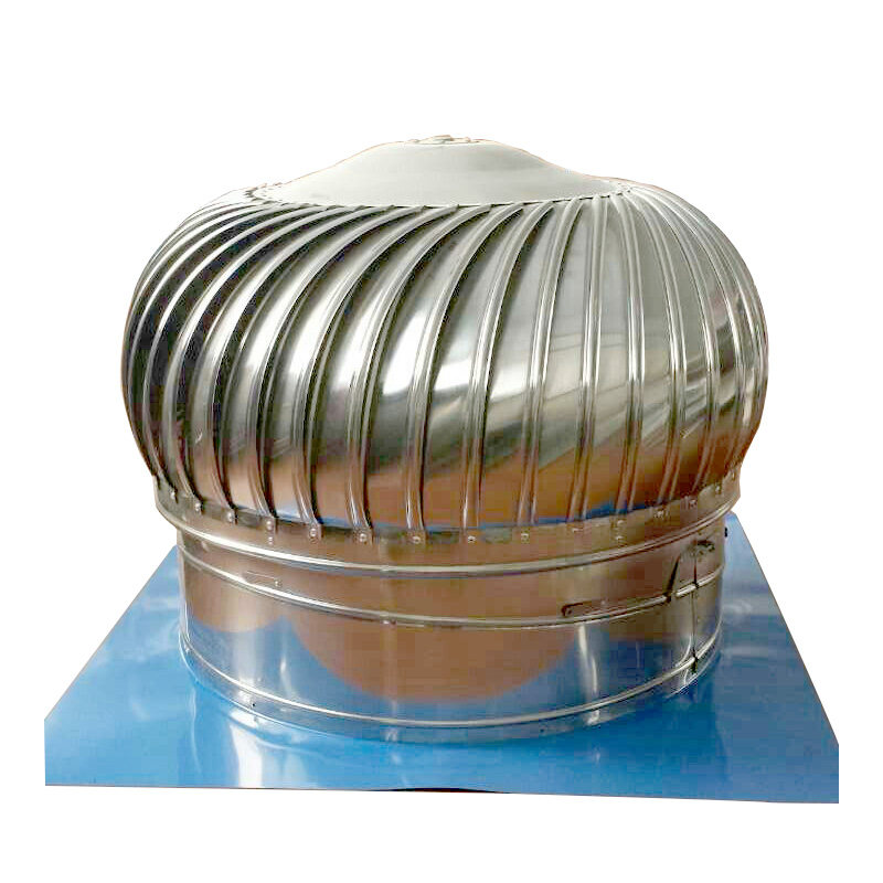 304不锈钢无动力风p帽风球屋顶排风换气帽600型厂房通风器通风球