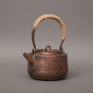 煮水烧水泡茶f养生壶功夫茶铜器纯铜茶具纯手工铜壶茶壶纯紫铜订