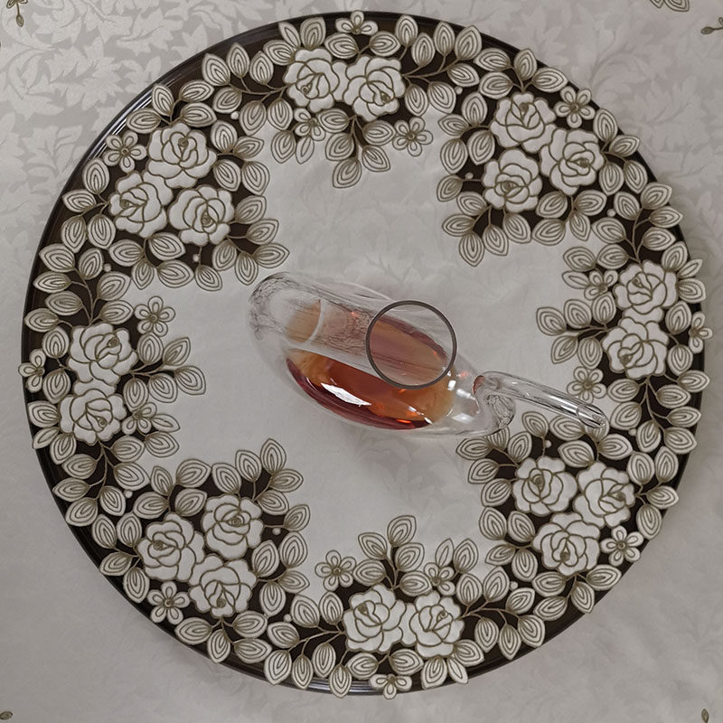 米黄大圆桌布小h圆茶几盖巾布艺绣花茶色玫瑰欧式美式中式圆形台,居家布艺,桌布,淘宝优惠券,粉丝福利购,淘宝优惠卷