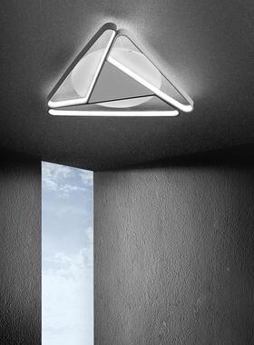 室奢灯轻XKE几何简约现代简大气客厅l卧ed吸顶极灯北欧创意书房灯