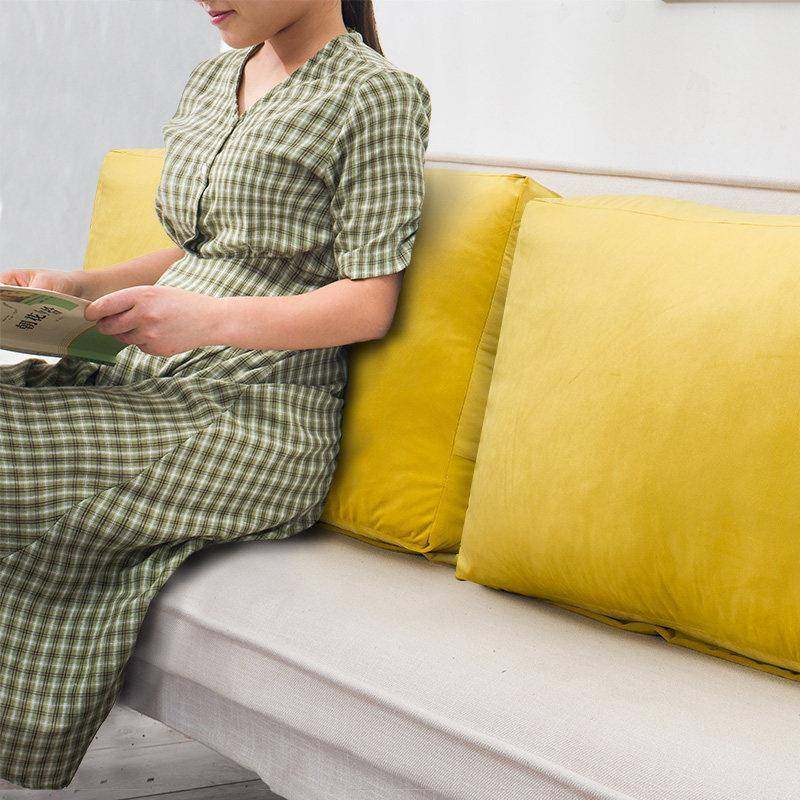 体立靠垫套沙发靠a66枕背垫客厅长方靠套定形做床头板软包护腰高,居家布艺,床头靠垫,淘宝优惠券,粉丝福利购,淘宝优惠卷