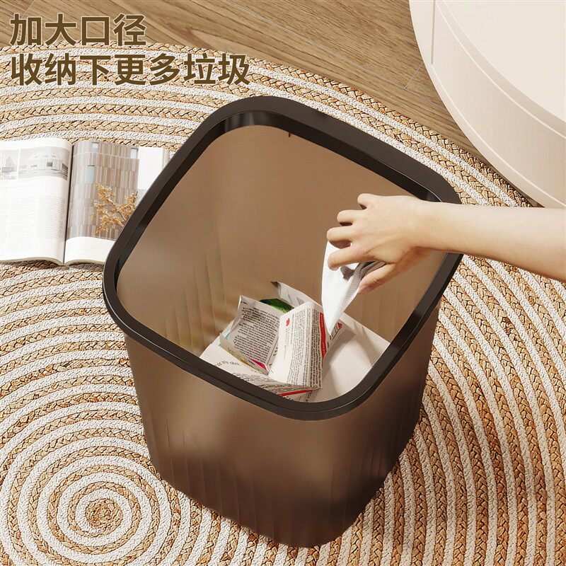 客厅家用2025大卫生间垃圾桶卧室厨房专用无盖新款号大容量卫生桶