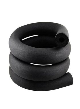 橡塑nbr高密度海绵管保温隔热防撞套手把棉白色环保发泡沫管胶棉