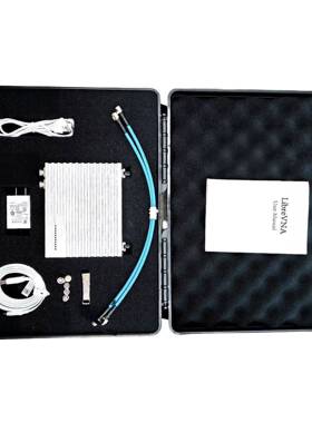 LibreVNA100k-6GHz加厚散热+法兰连接器 双端口矢量网络分析仪VNA