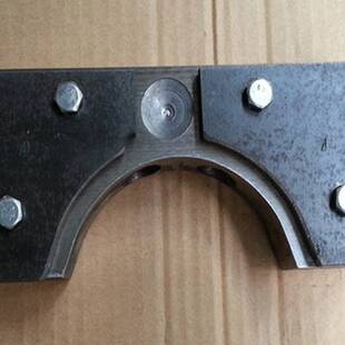 脚踩压口金材料包机器手袋包扣压铁夹子模具厂家生产五金配件