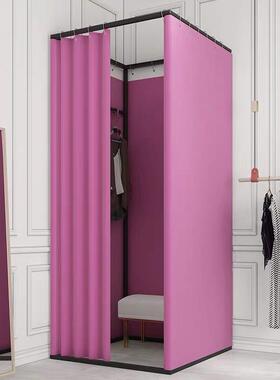 ?商s场y116j试衣间移动便携式摆摊免可打孔支简持定制易临时更衣