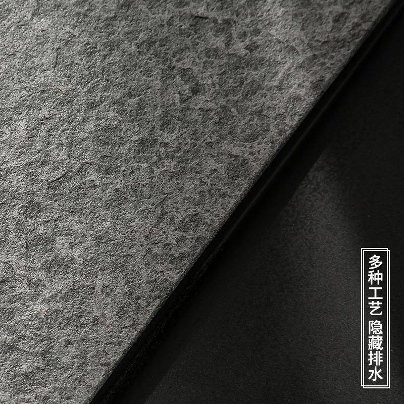 乌金石全茶茶具套装自盘动上水茶台烧水一体式带电磁壶半刻(抛炉