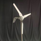 100W12V24V小型风力发电机微风启动风能太阳能风光互补路灯照明用