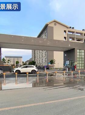 DUX启功全自动升降柱学校地伸缩升降防立柱撞降电动遥控升路桩桩