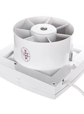 野OYV6寸玻璃排正气通扇厕所卫生间气风换圆橱厨房排风扇APC15E-1