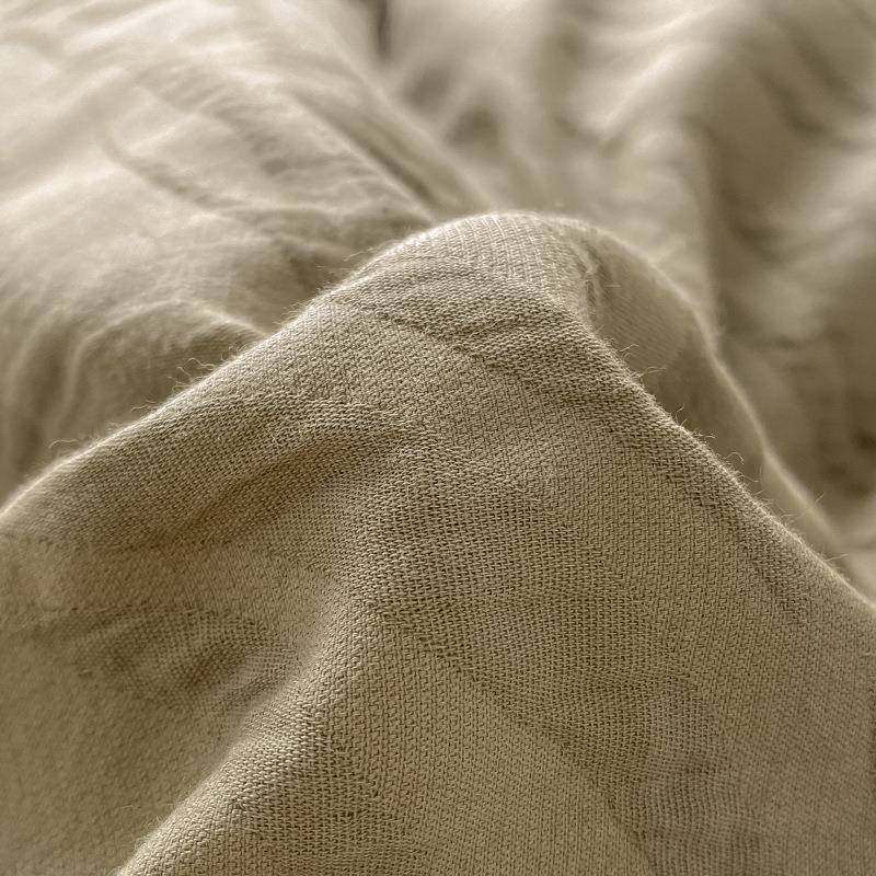 SXM6三0支床纯棉双层纱上四件套00全棉床品简约2米被套1床单件套