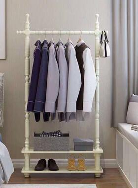 实衣帽架落地卧架厅室挂衣木架欧式门置物客厅PEF衣服架现代简约