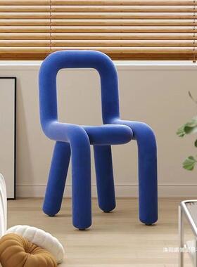 椅子创店网红意化餐妆凳子OYV个性休闲异形椅服装设计师椅