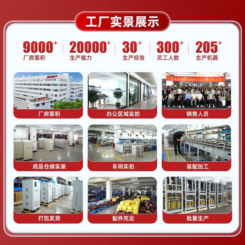 征西三相大功率交流稳压器380v工业全自动补偿式稳压电源30/80kva