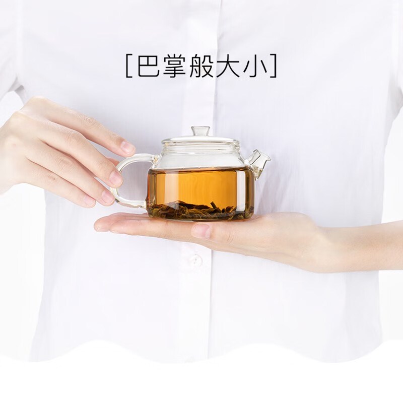 尚明旅行茶具整套功夫玻璃简约便携包1壶4杯户外小号泡茶壶原配件