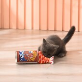 宠有引力电动猫玩具自嗨解闷猫薄荷逗猫棒鸿运锦鲤跳跳鱼猫咪用品