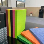 15厘加厚防火纤维吸音板会议室墙面装 饰琴房ktv酒店影音室隔音板