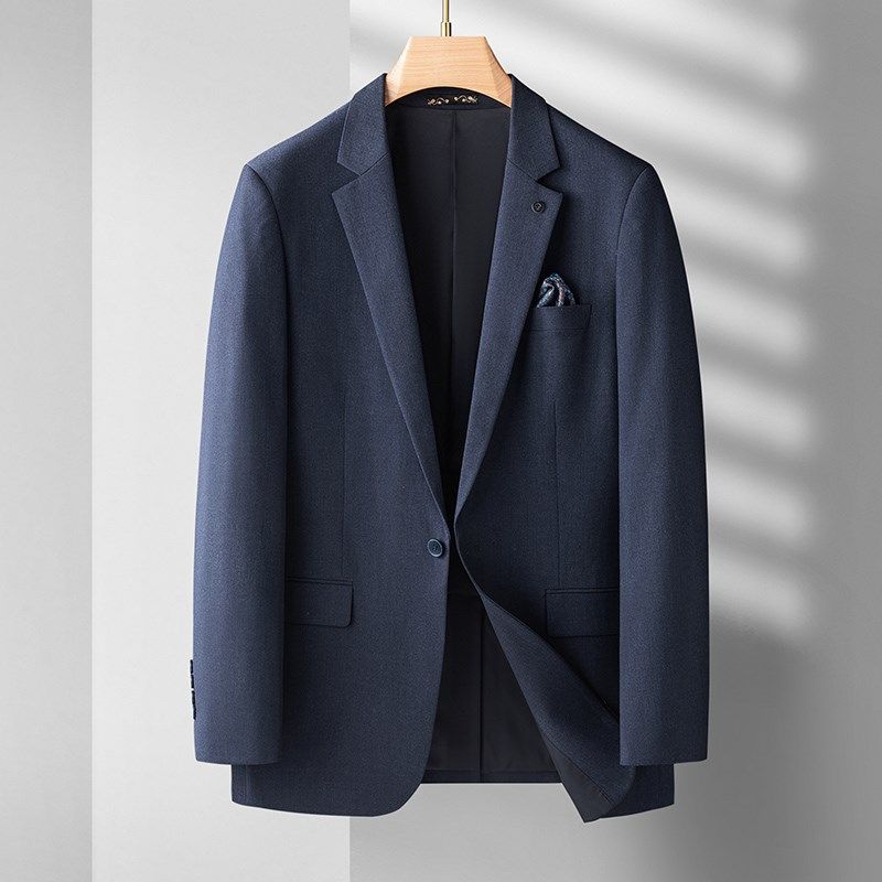 加肥加大西服套装男宽松西装职业正装礼服大码男装外套西裤长裤子