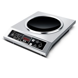 骆派 凹面电磁炉3500瓦家用4200W商用大功率电磁灶厨房台式爆炒炉