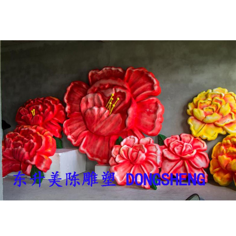 泡沫雕塑玫瑰花牡丹花白色羽毛模型雕刻婚庆婚礼舞台装饰道具热销