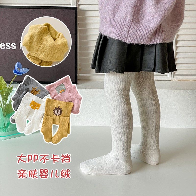 婴儿薄绒连裤袜秋冬季宝宝加绒大PP打底裤加厚男女童保暖屁屁裤袜,童装/婴儿装/亲子装,儿童袜子(0-16岁),淘宝优惠券,粉丝福利购,淘宝优惠卷