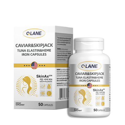 原装Qlane时光胶囊瓶pqq线粒体反重力胶原蛋白肽抗皱麦角进口正品