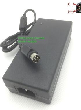 美团商米CYZS36-240150收款银机电源适配器电源线24V1.5A2.5A四针