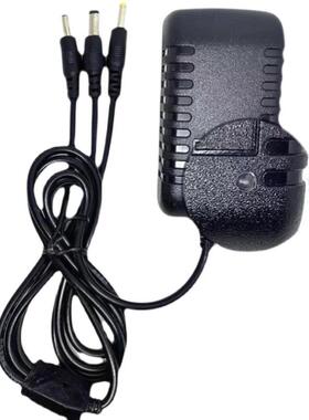 5v2a智能充电器5v2000ma锂电池充电器5v带转灯功能DC 一体3个头66