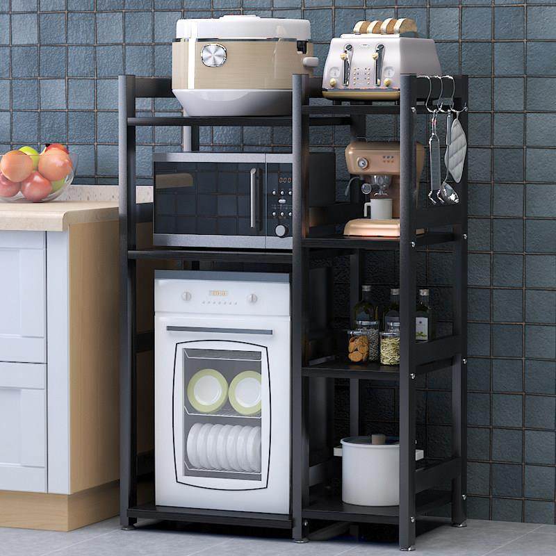 厨房消毒柜置物架落地专用微波炉烤箱家用收纳层架置物架洗碗机架