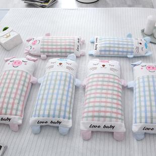 儿童枕头婴儿夏凉透气吸汗枕套全荞麦皮决明子枕芯小孩卡通荞麦枕