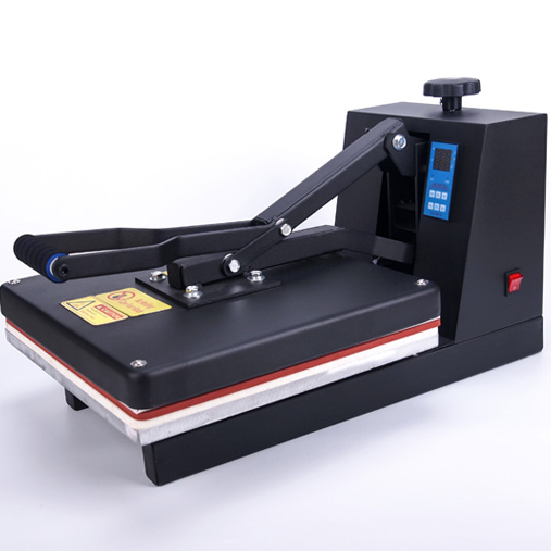 高压平板印号机T恤烫印机 热转印机器38*38烫钻机直压烫画机D