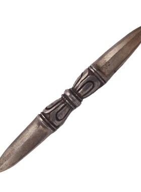 快速发货藏传用品尼泊尔手t工一字杵独孤纯铜金刚杵法器单股金刚