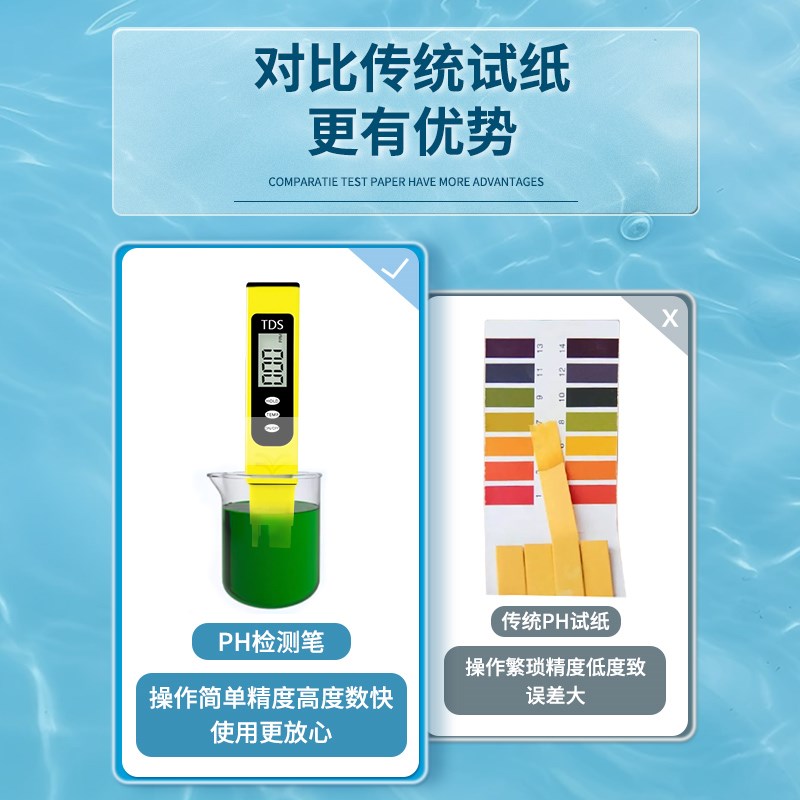 现货速发鱼缸ph测试笔ph计测试仪酸碱度ph值检测笔便携式水质检测