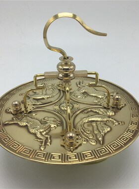 快速发货鸟笼黄铜k圆形盖板 顶板鸟笼配件 十三太保钩子 鸟笼鸟具