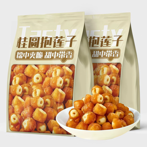 桂圆饱满莲心温润果肉厚实颗粒圆润软糯不腻