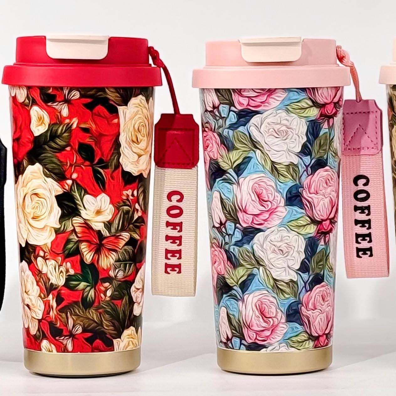 官方旗舰店保温杯男女士款长效74小时复古国风锦鲤水杯便携创意31,餐饮具,保冷/保温杯,淘宝优惠券,粉丝福利购,淘宝优惠卷