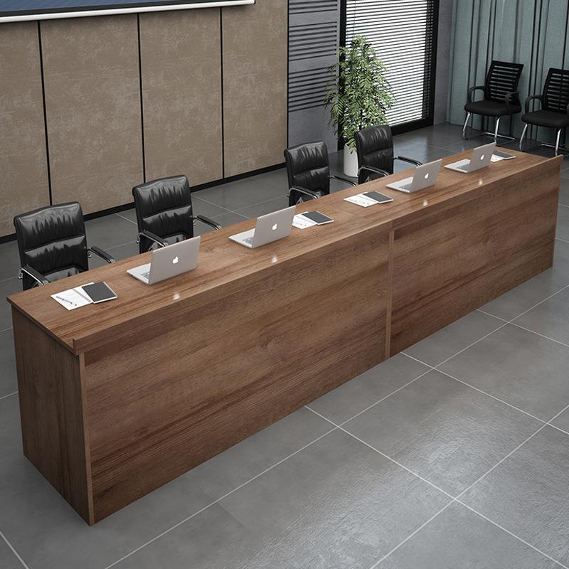 板式主席长条洽桌ZJ-HT35会议桌长台简约现代办桌公家具培训室桌