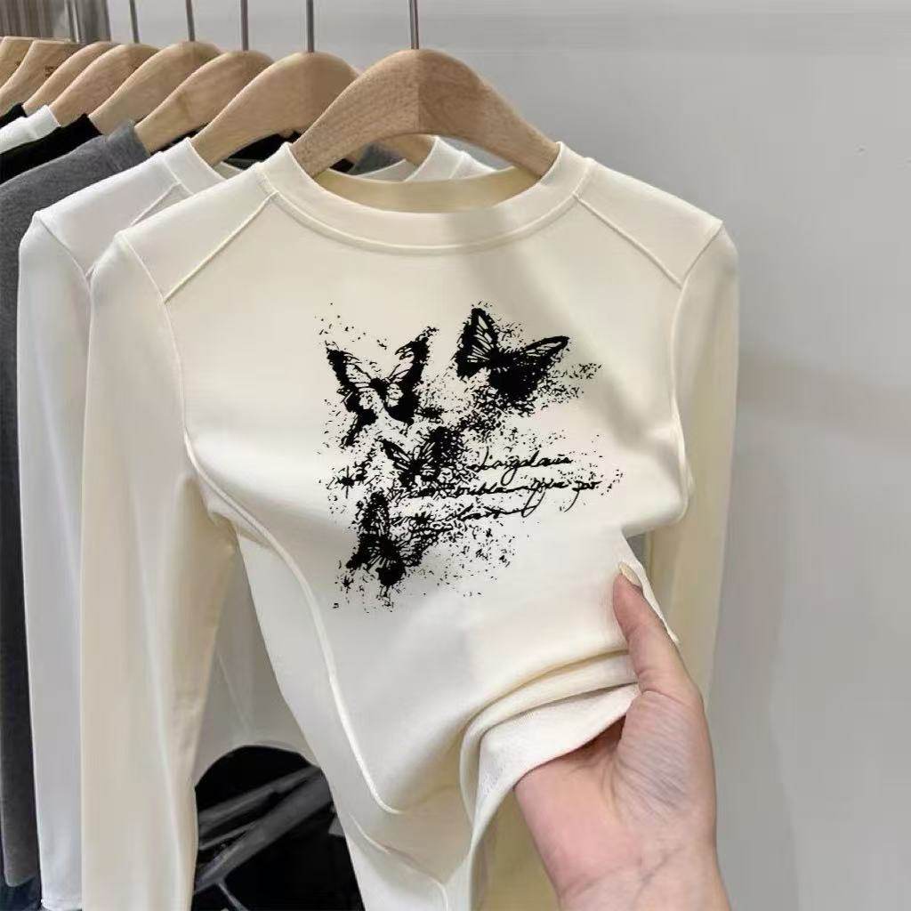 春秋中大童鱼骨正肩长袖t恤女童新款纯棉漂亮上衣洋气圆领打底衫,童装/婴儿装/亲子装,T恤,淘宝优惠券,粉丝福利购,淘宝优惠卷