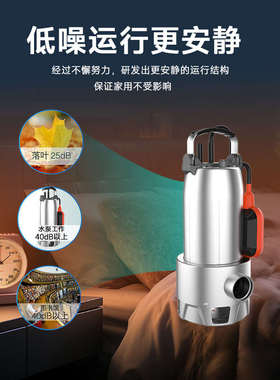 利欧LKS潜水泵不锈钢抽水泵高扬程全自动水泵家用抽水机农用井水