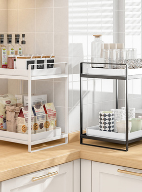 杯子收纳置物架客厅杯架茶道茶杯托D盘家用桌面双层茶具杯子沥水