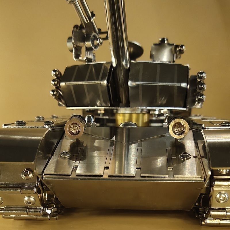 不锈钢A99式主战坦克大炮战车模型合金坦克摆件精钢大.坦克工艺品