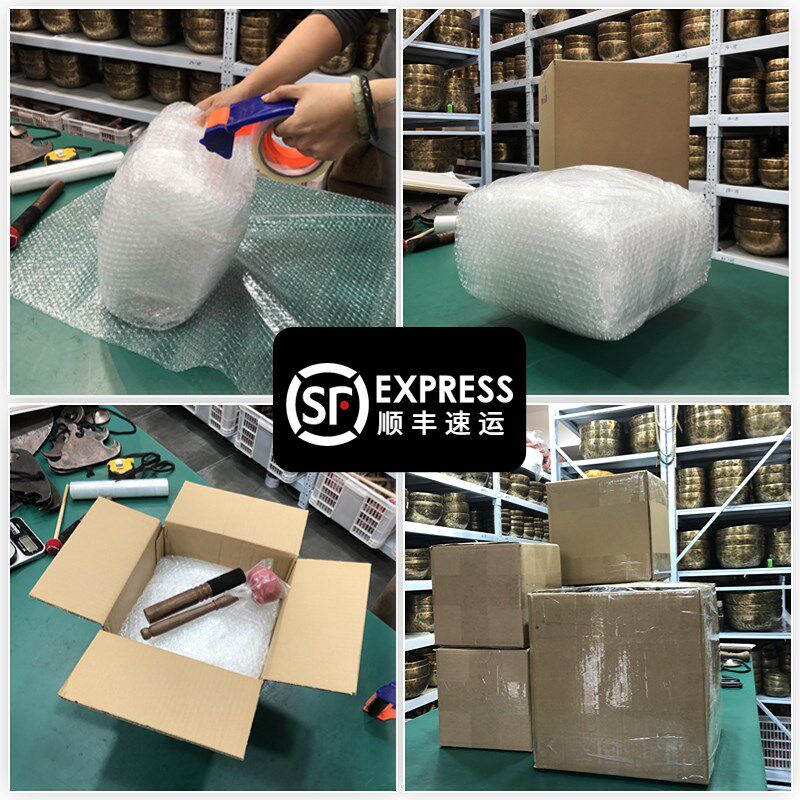 满月钵尼a泊尔颂钵纯手工加厚冥想瑜伽唱歌碗钵盂铜钵复古铜器摆