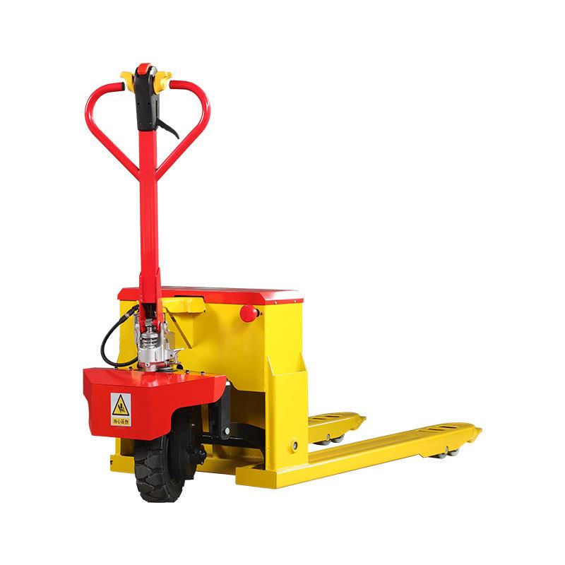 电动叉车2吨吨小型电动地牛推车越野2吨托盘车全电动半电动搬运