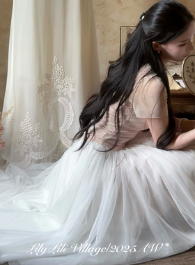 【天鹅湖之梦】LIli百合乡重工三层720°梦幻芭蕾网纱半身大摆裙