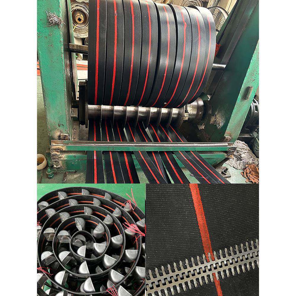 黑色帆布强力丝提升机皮带平带耐磨橡胶抛丸机平皮带传动胶输送带